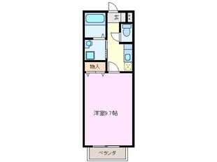 モンターニュ高岡の物件間取画像